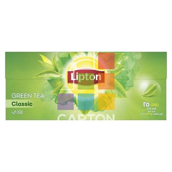 LIPTON GREEN TEA CLASSIC 6*25 BAGS